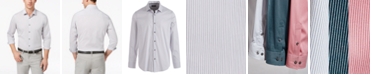Alfani Men’s STRETCH Modern Stripe Shirt, Created for Macy's